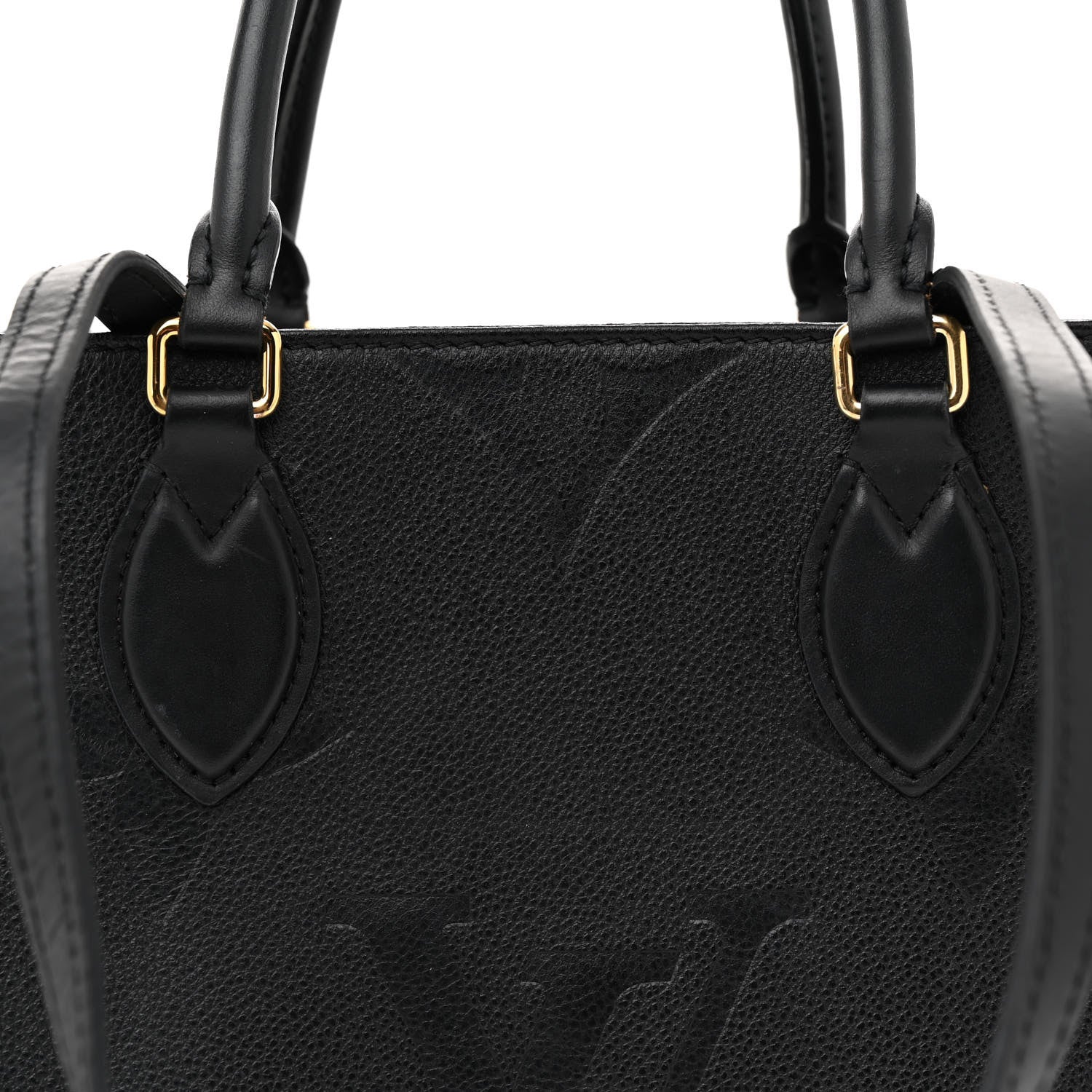 Louis Vuitton Empreinte Monogram Giant OnTheGo MM Black 7 of 13