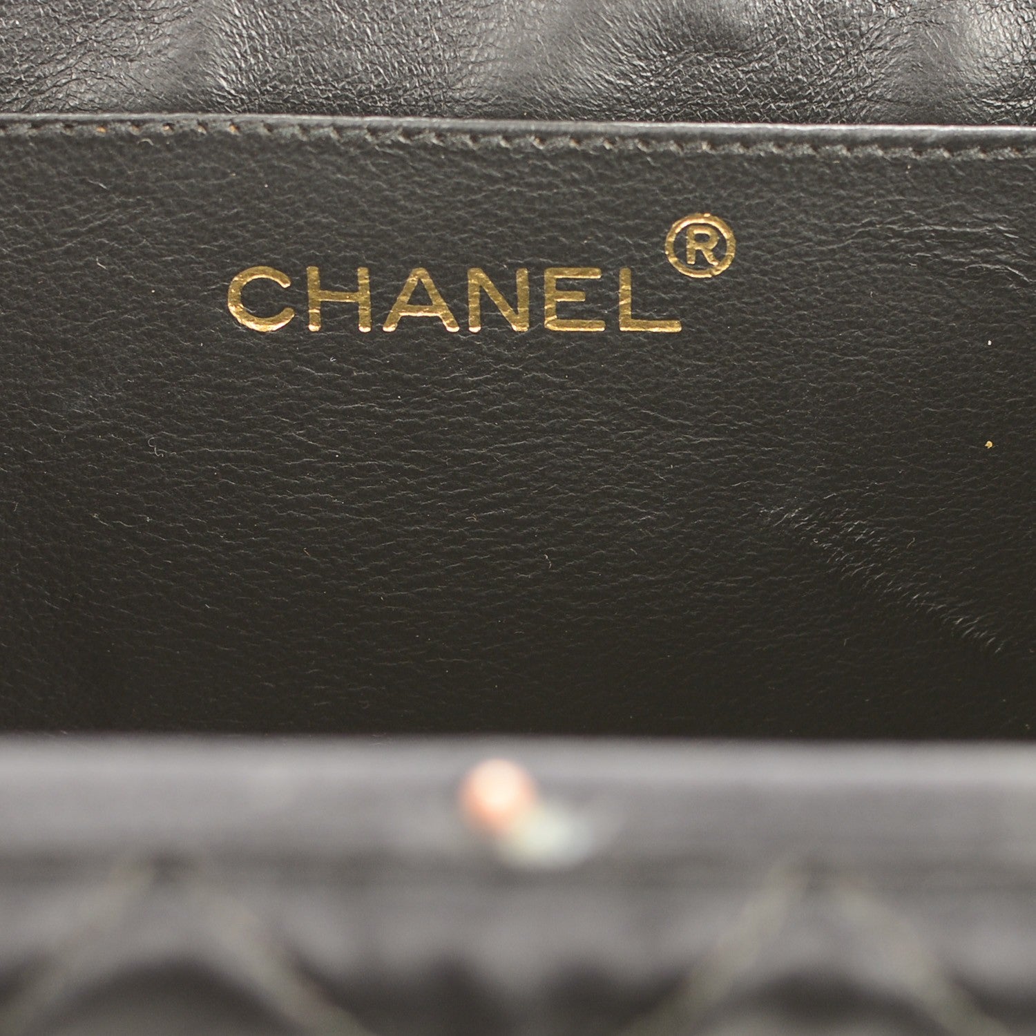 Chanel Satin Evening Bag Black 6 of 8