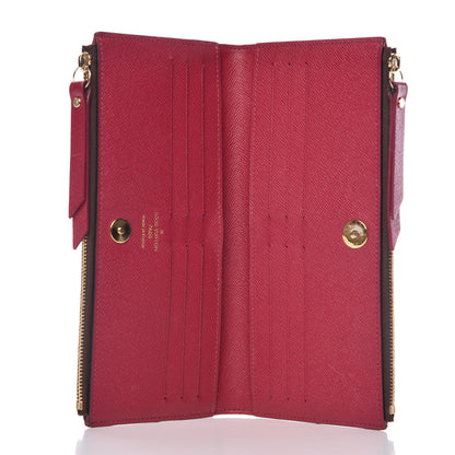 Louis Vuitton Monogram Adele Wallet Fuchsia 5 of 9