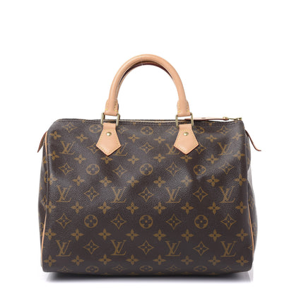 Louis Vuitton Monogram Speedy 30 1 of 12