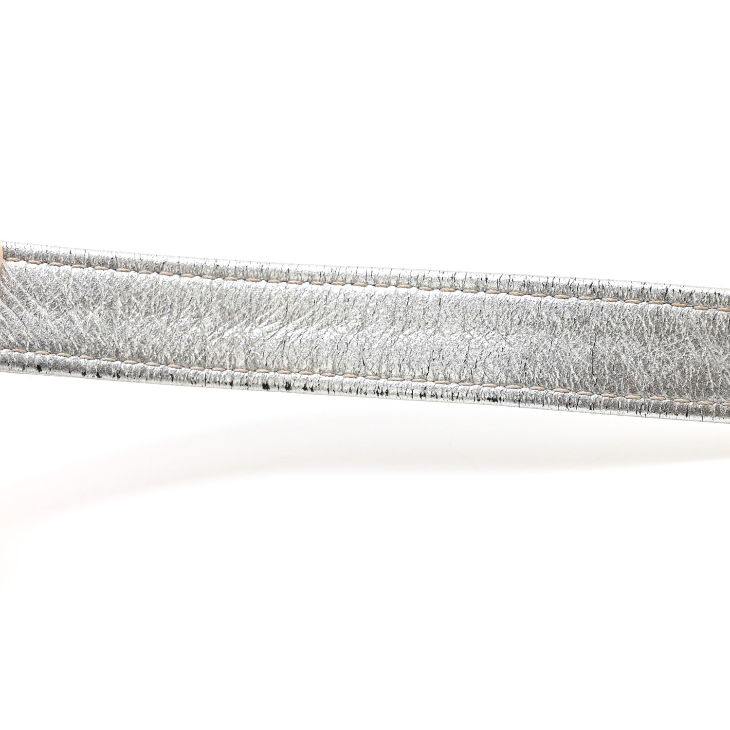 Chanel Metallic Crackled Calfskin Quilted Large Big Bang Hobo Silver 11 of 13