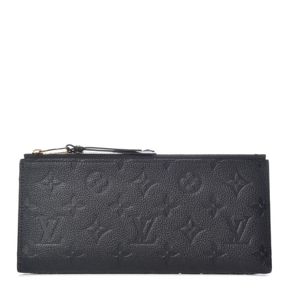 Louis Vuitton Empreinte Adele Wallet Black 1 of 9