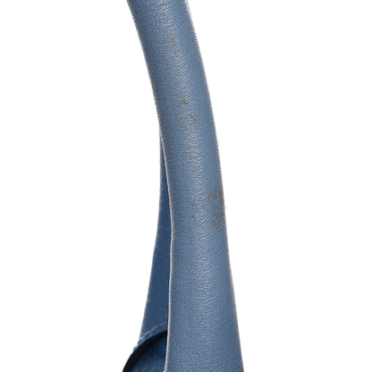 Saint Laurent Calfskin Medium Easy Sac Blue 10 of 10