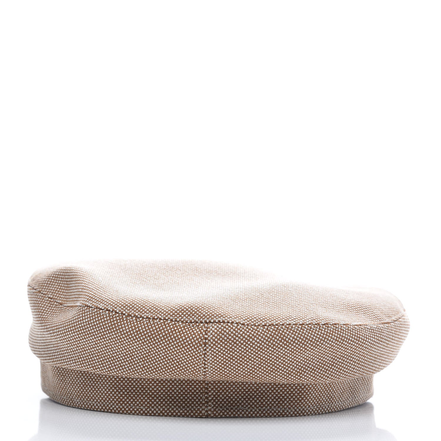 Hermes Cotton Silk Swift Clou de Selle Vauban Cap 57 Gold 6 of 10