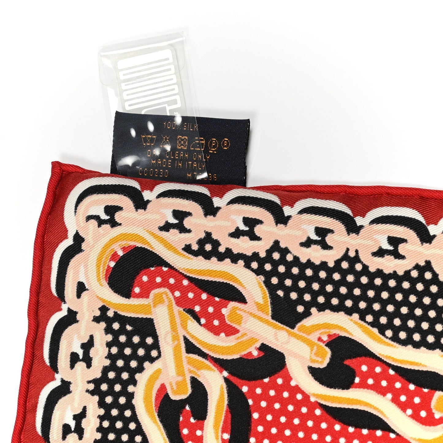 Silk Monogram Pop Square Scarf Beige