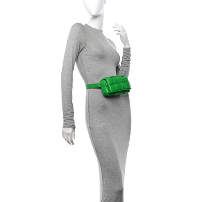 Bottega Veneta Nappa Maxi Intreccio Padded The Belt Cassette Bag Parakeet 2 of 11