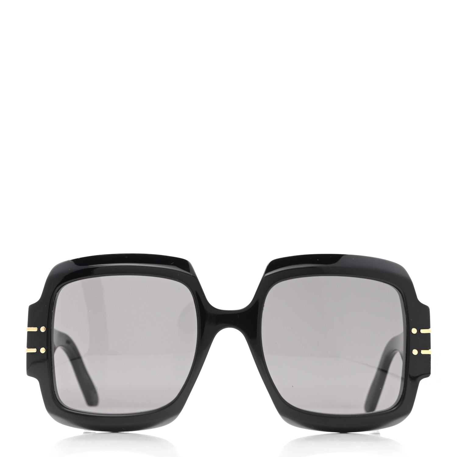 Christian Dior Acetate Diorsignature S1U Square Sunglasses Black 2 of 7