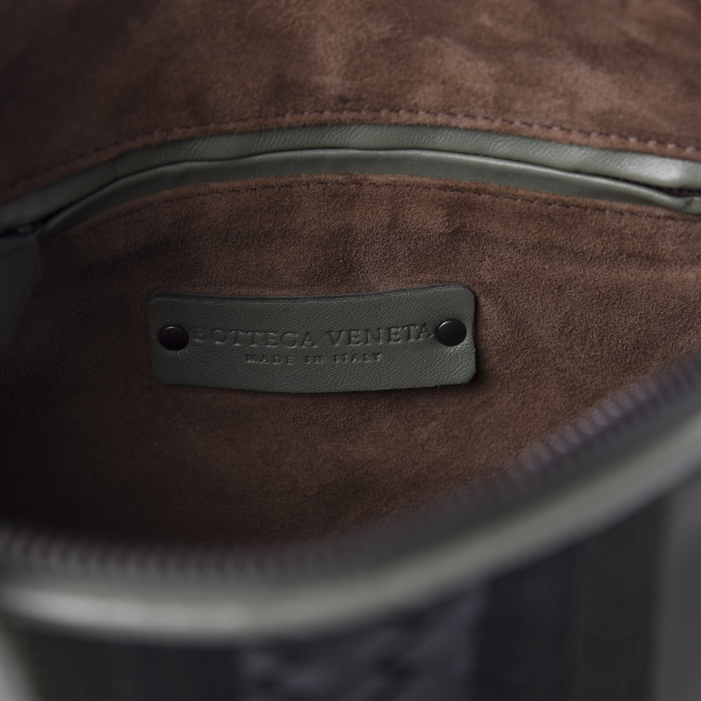 Nappa Intrecciato Embroidered Nodini Crossbody Messenger