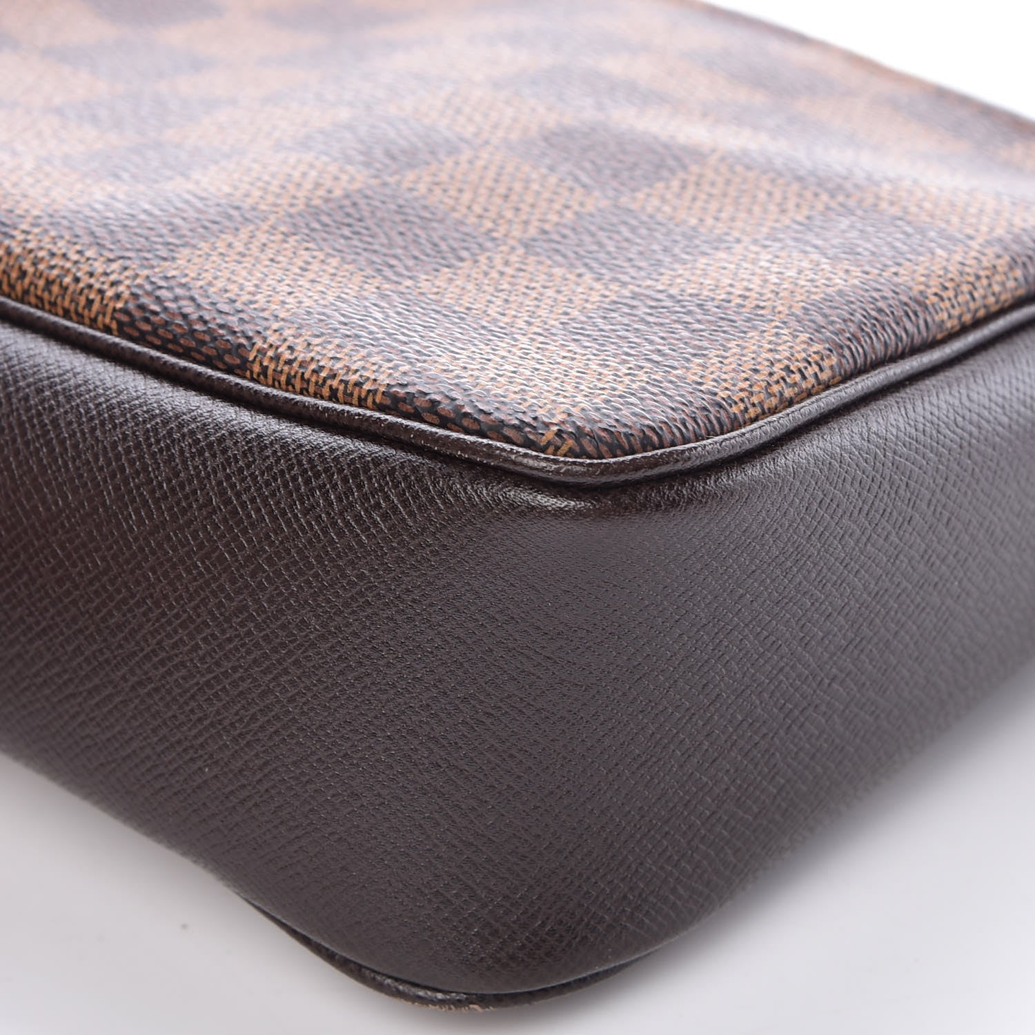 Louis Vuitton Damier Ebene Trousse Make Up Bag Pochette 10 of 11