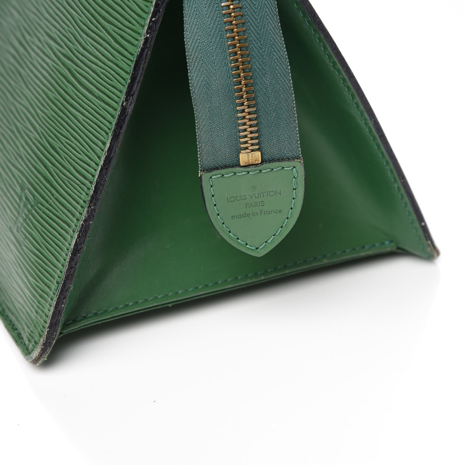 Louis Vuitton Epi Sac Triangle Green 6 of 21