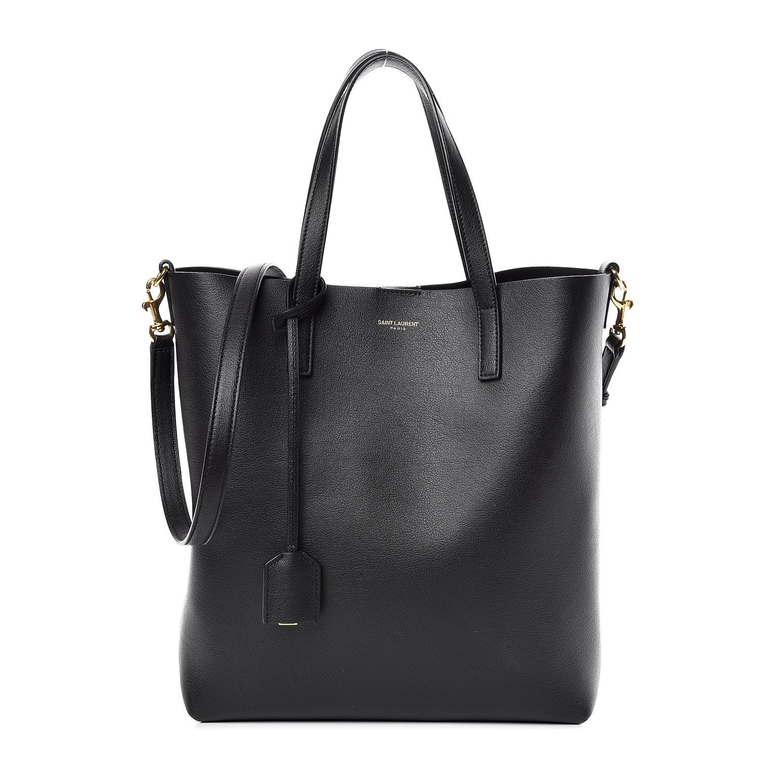 Saint Laurent Calfskin Toy Shopping Tote Black 1 of 10