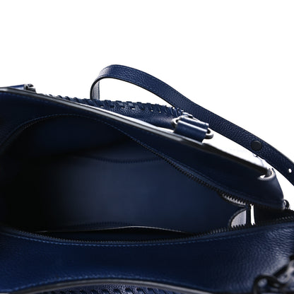Balenciaga Grained Calfskin Black Hardware Neo Classic City Navy 5 of 9