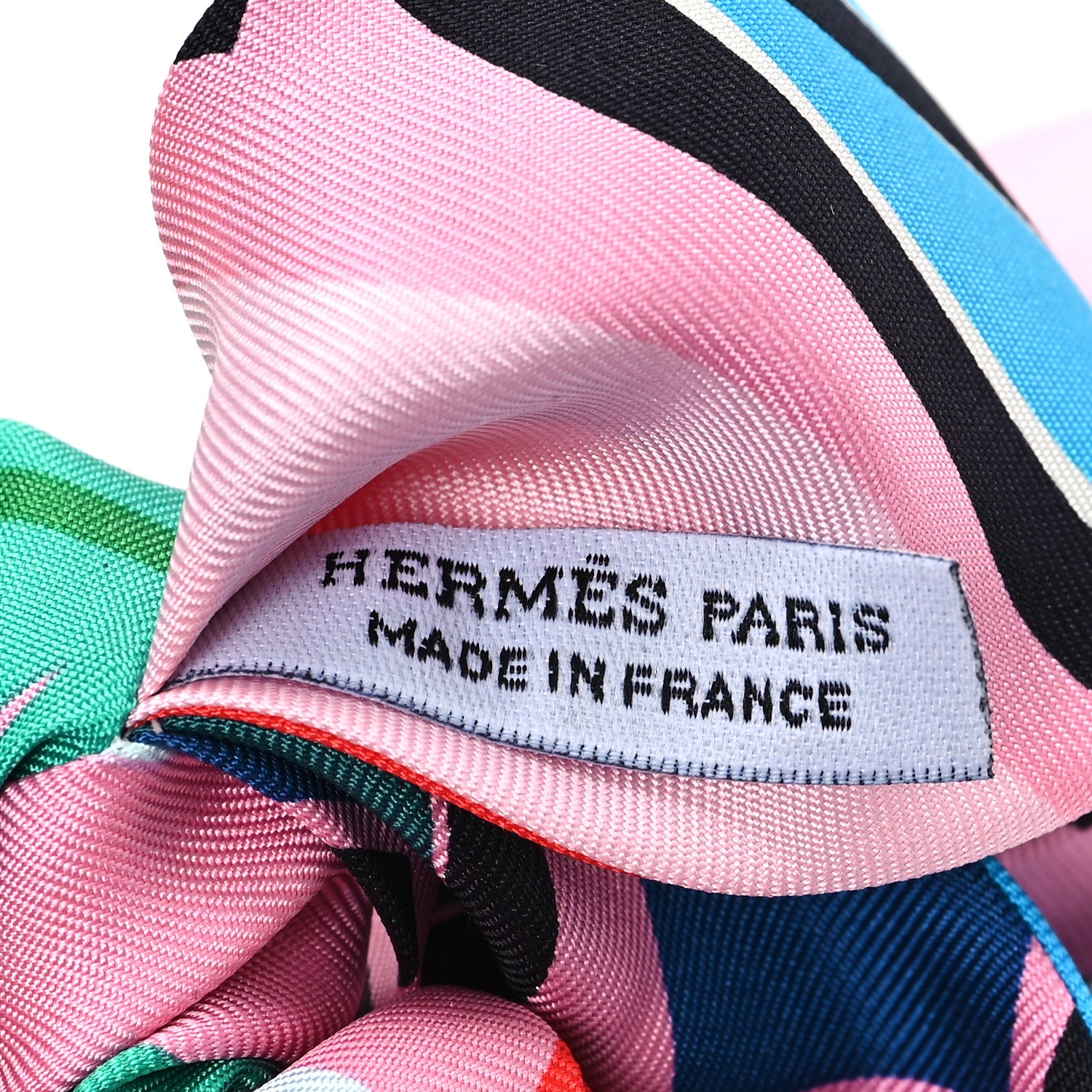 Hermes Silk Bella Twilly Scrunchie 3 of 3