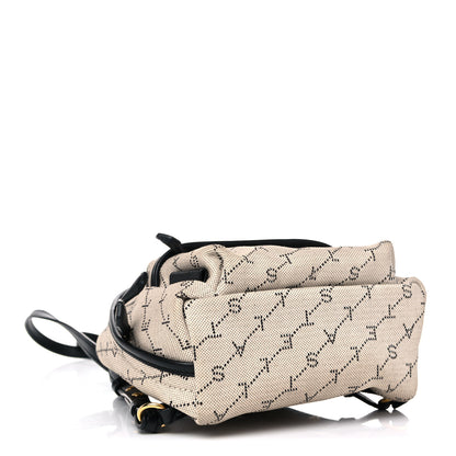 Stella McCartney Canvas Mini Stella Logo Backpack Neutral 3 of 13