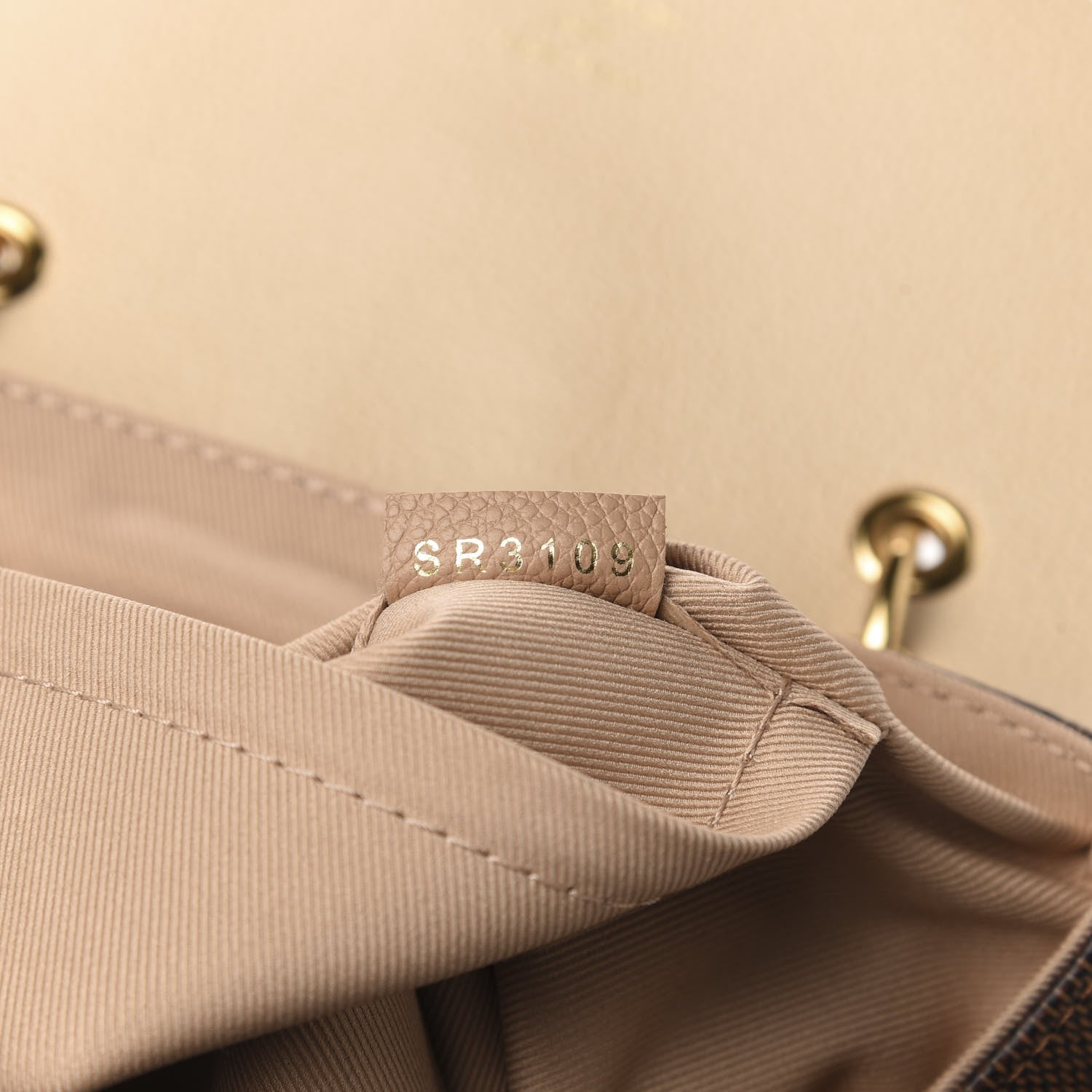 Louis Vuitton Damier Ebene Clapton Backpack Creme 8 of 10