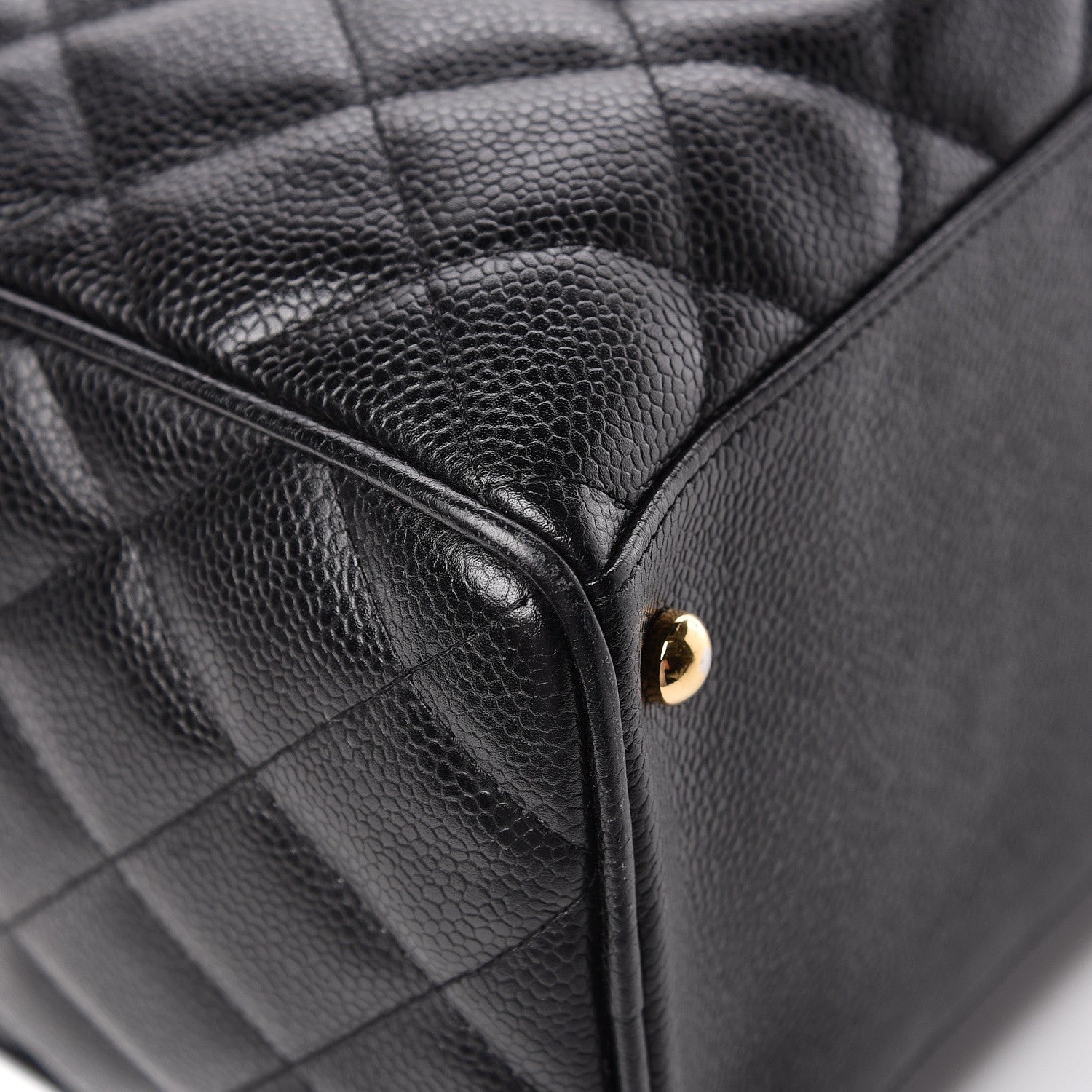 Chanel Caviar Quilted Large Bowler Black 12 of 14