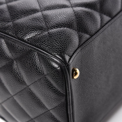 Chanel Caviar Quilted Large Bowler Black 12 of 14