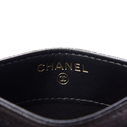 Chanel Iridescent Caviar Quilted Card Holder Black 5 of 9