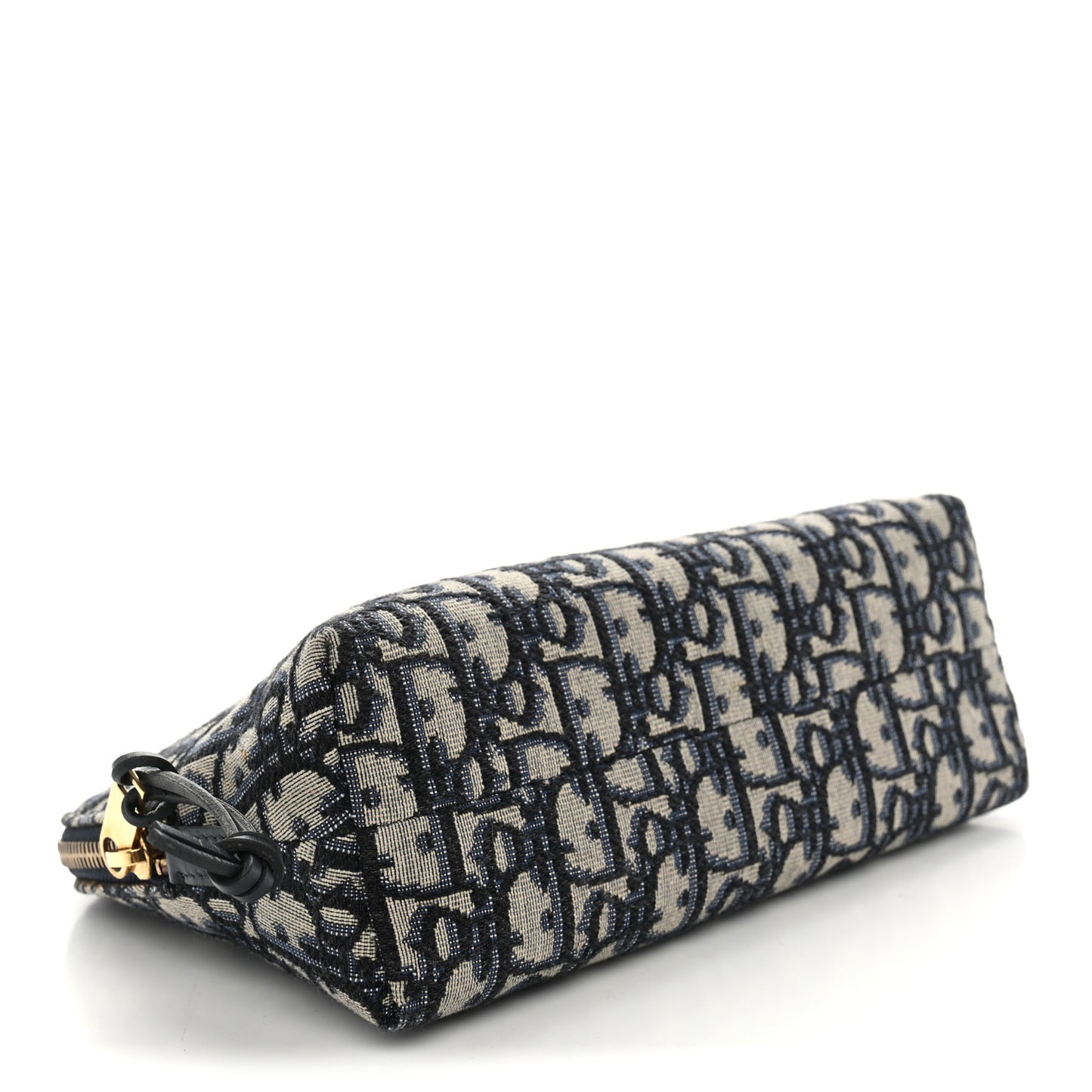 Oblique Large Beauty Pouch Bleu