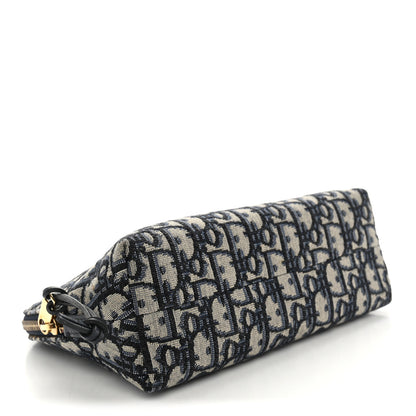 Christian Dior Oblique Large Beauty Pouch Bleu 4 of 8