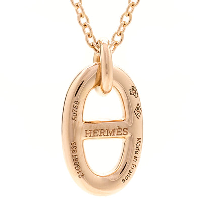 Hermes 18K Rose Gold PM Farandole Pendant Necklace 5 of 6