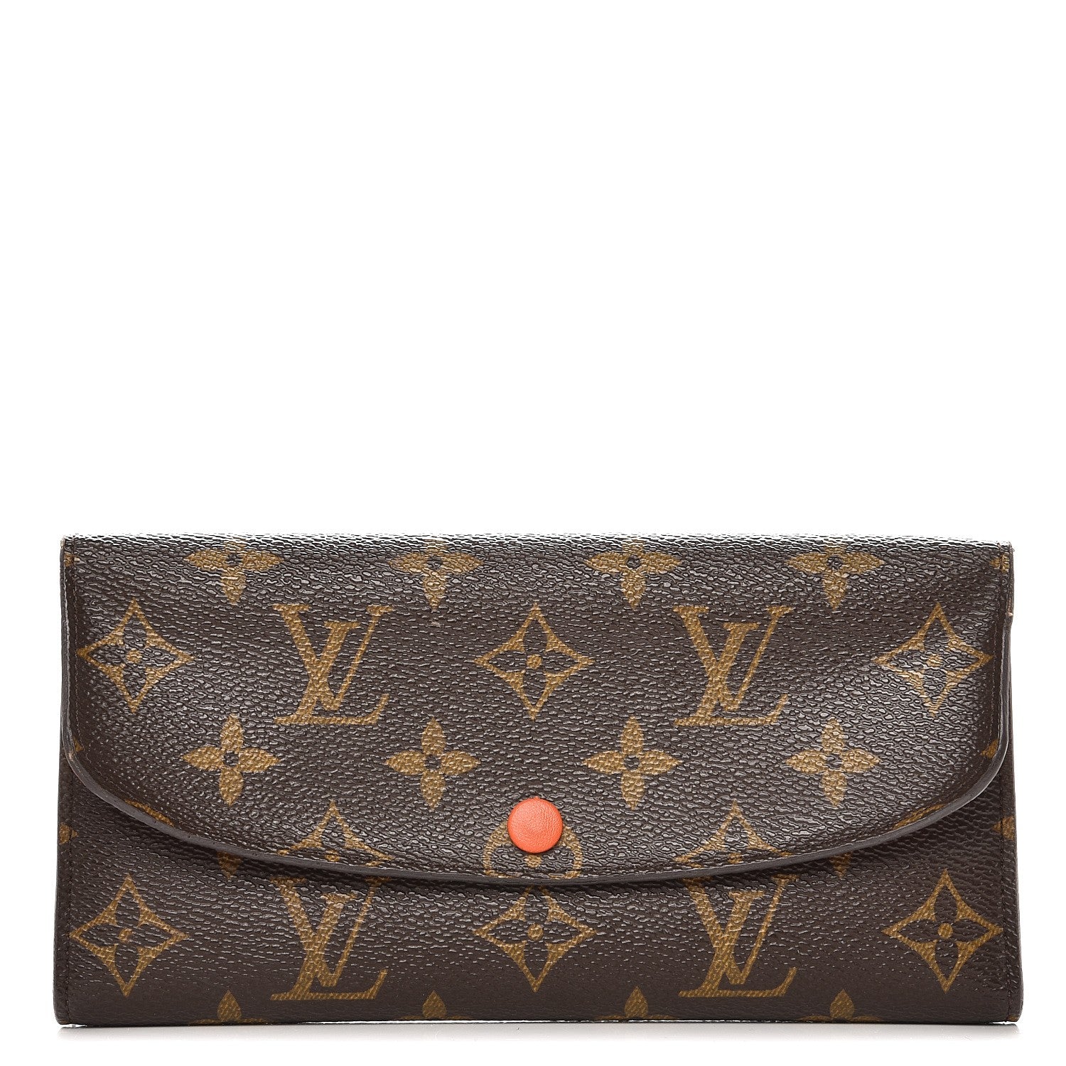 Louis Vuitton Monogram Emilie Wallet Piment 1 of 10