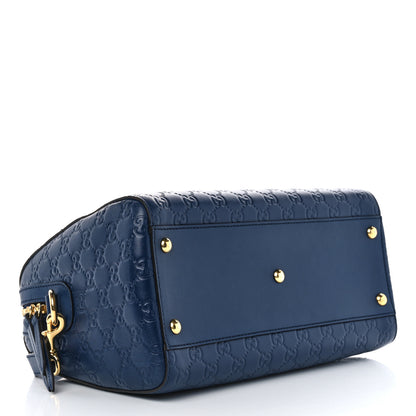 Gucci Guccissima Signature Boston Blue 5 of 13