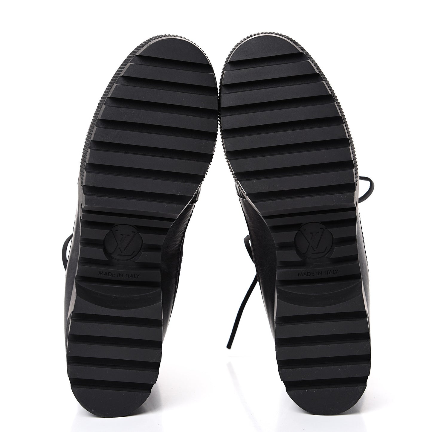 Suede Calfskin Catogram Laureate Platform Desert Boots 40 Black