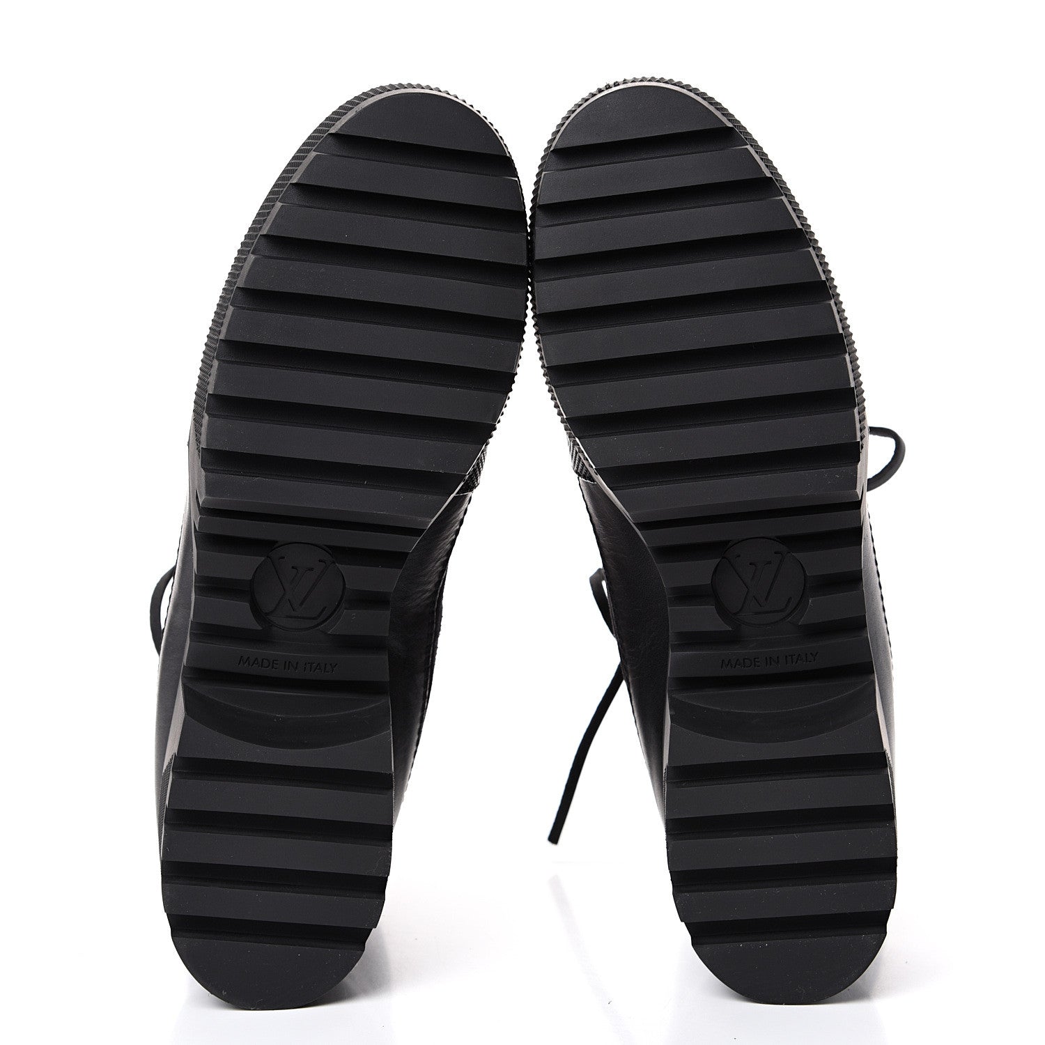 Louis Vuitton Suede Calfskin Catogram Laureate Platform Desert Boots 40 Black 5 of 7