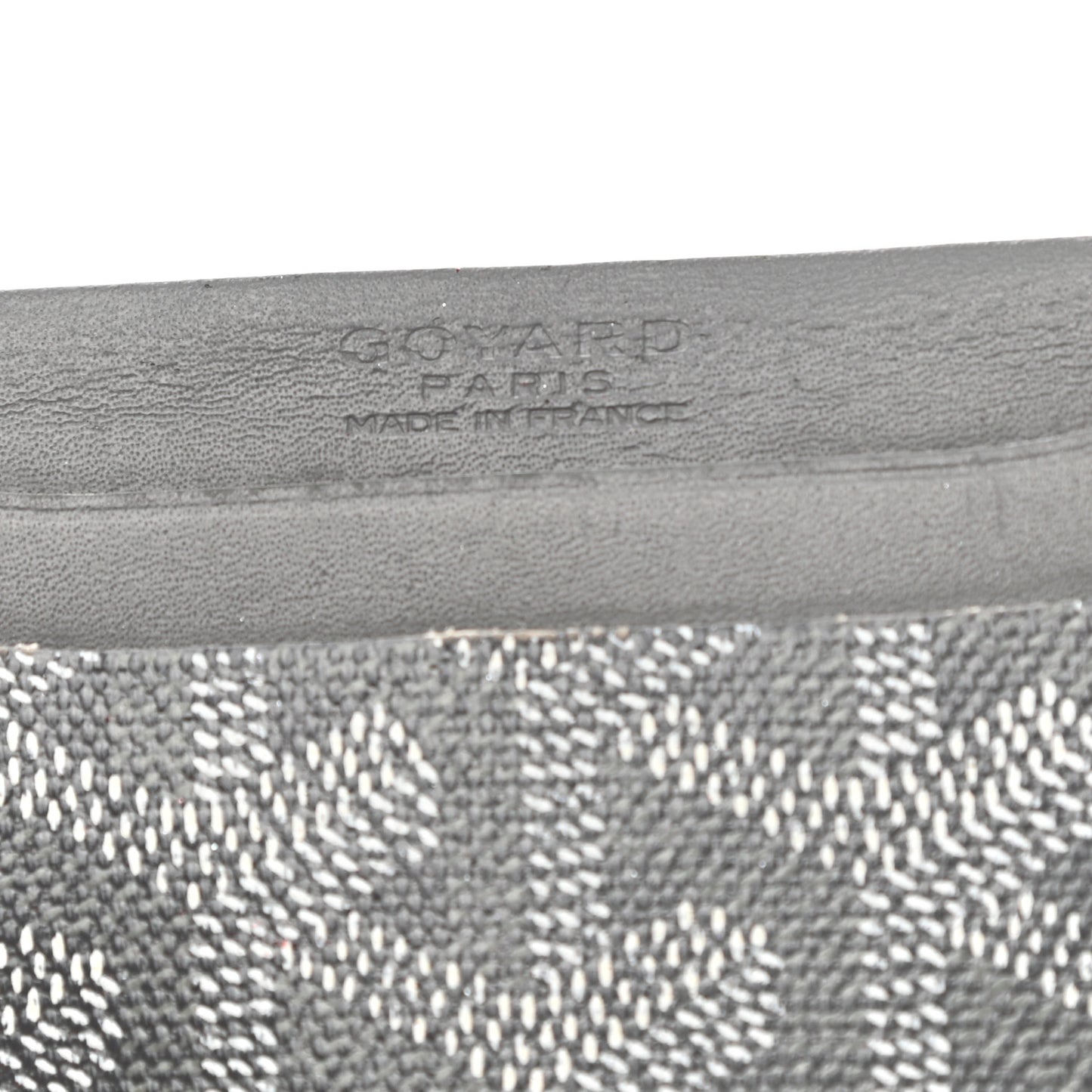 Goyardine Saint Sulpice Card Holder Grey