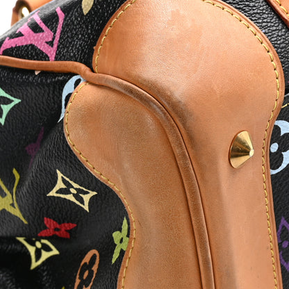 Louis Vuitton Monogram Multicolor Courtney MM Black 8 of 14