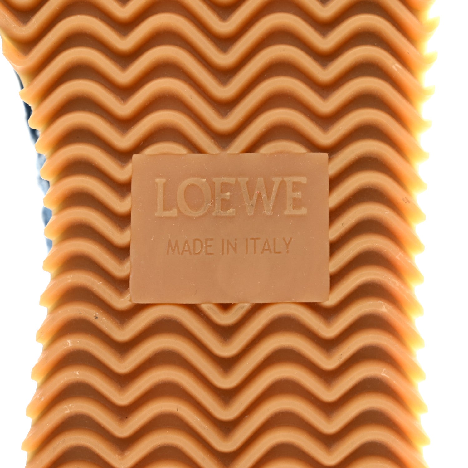 Loewe Deconstructed Denim Flow Runner Sneakers 36 Blue 7 of 8