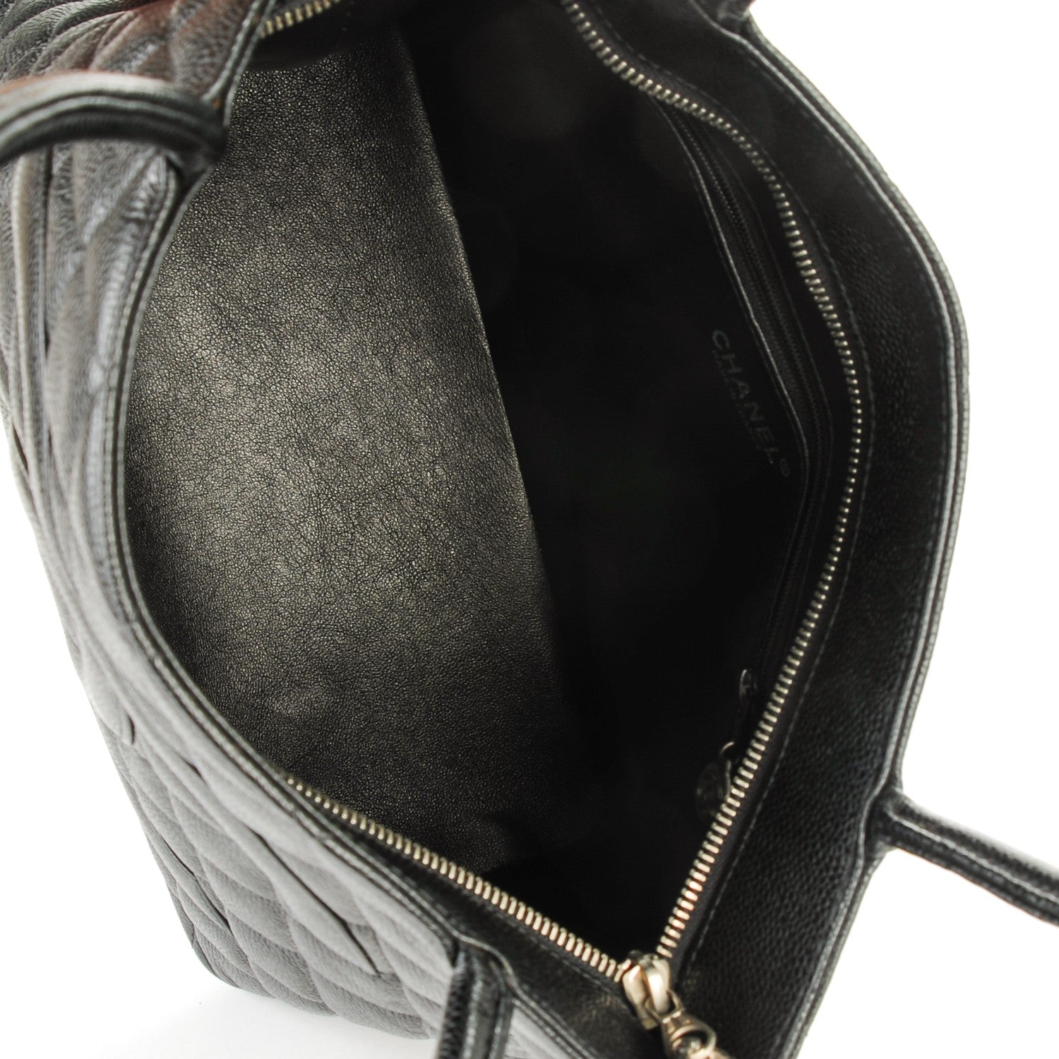 Chanel Caviar Quilted Medallion Tote Black 5 of 7