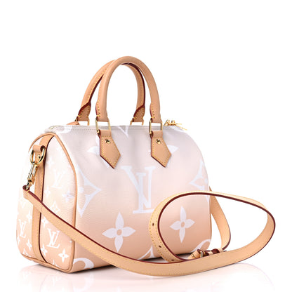 Louis Vuitton Monogram Giant By The Pool Speedy Bandouliere 25 Brume 3 of 11