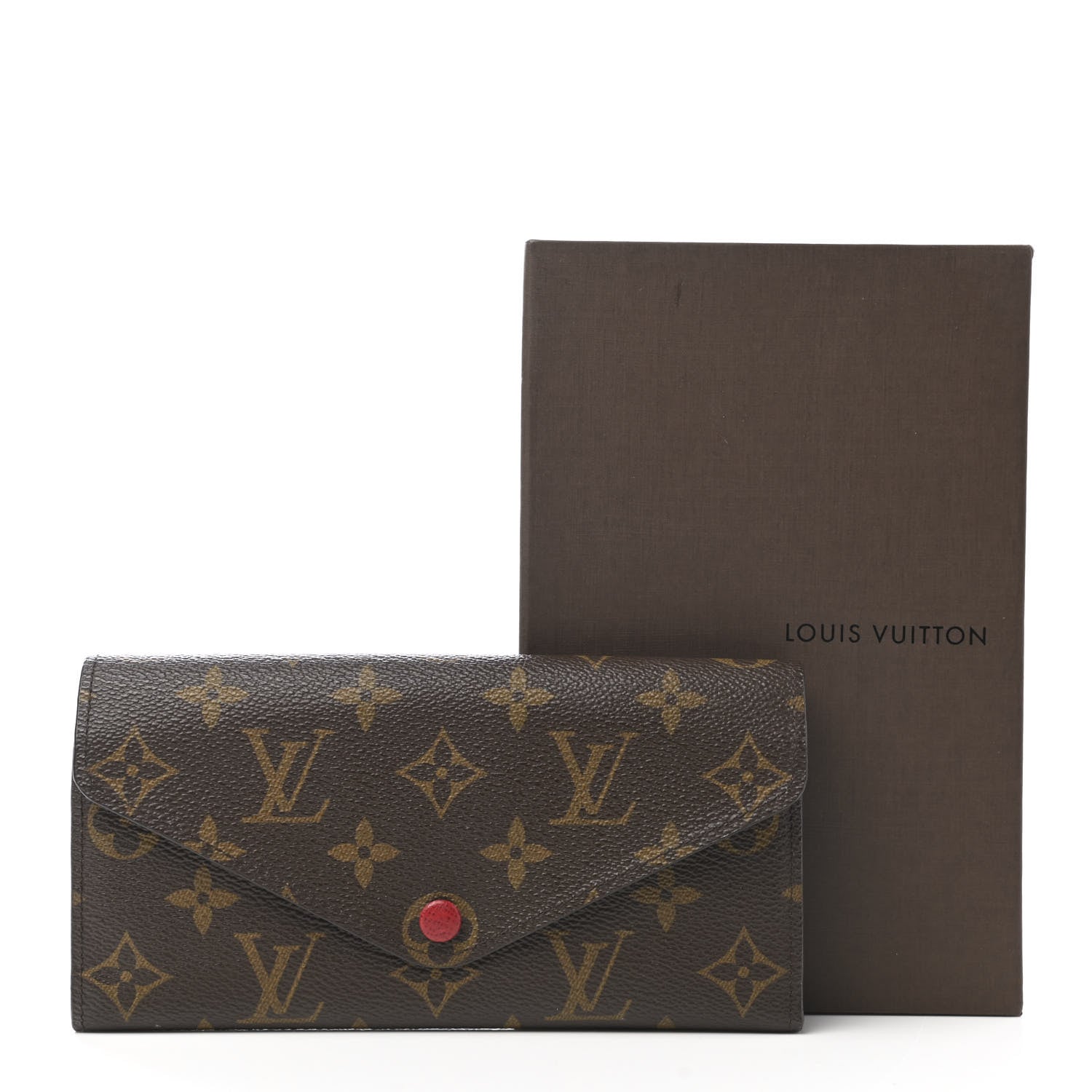 Louis Vuitton Monogram Josephine Wallet Rouge 13 of 13
