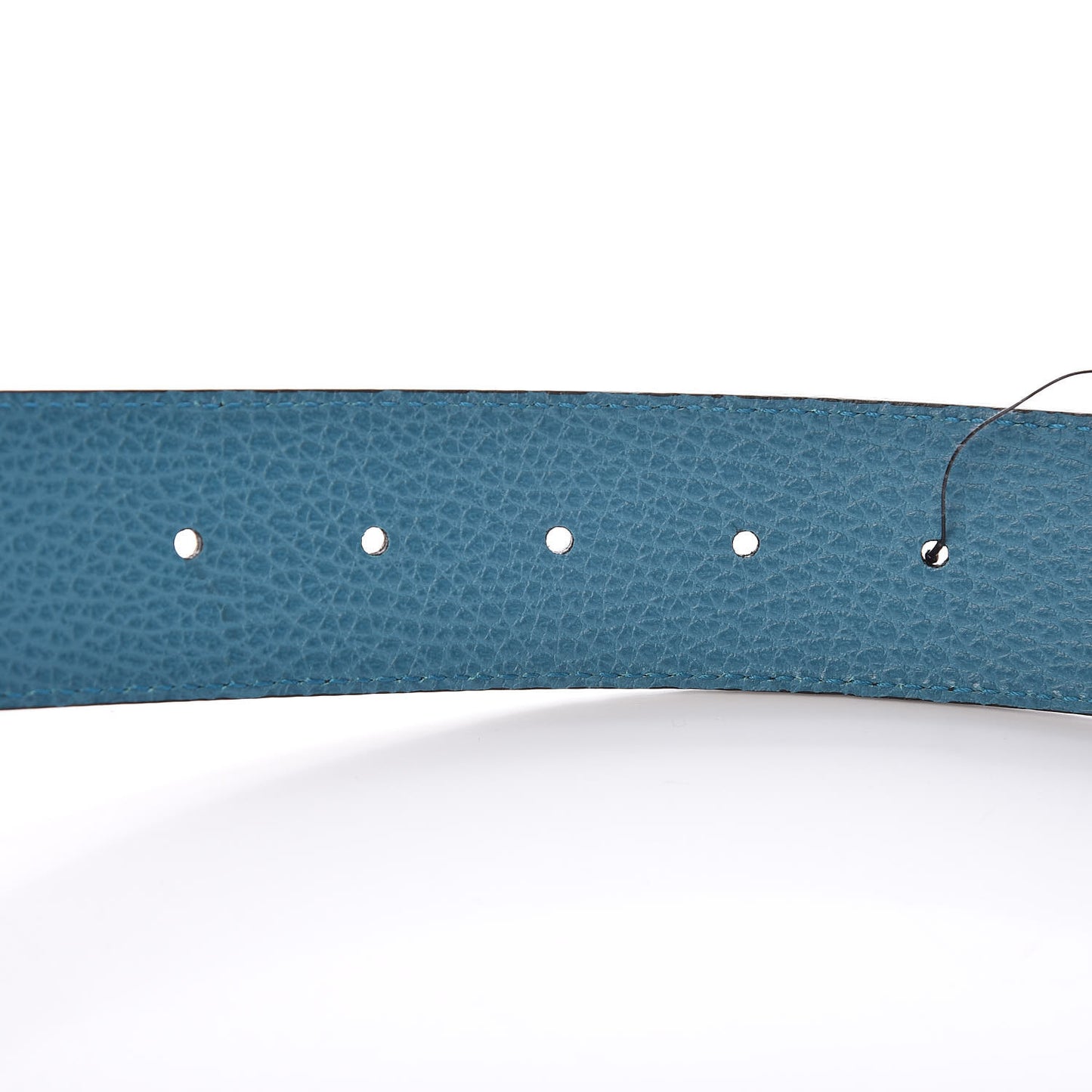 Dollar Calfskin 1973 Reversible Belt 90 36 Black Deep Cobalt
