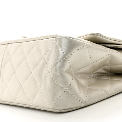 Chanel Metallic Lambskin Quilted 2.55 Reissue 226 Flap Pale Gold 10 of 12