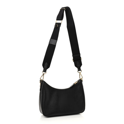 Prada Saffiano Lux Re-Edition 2005 Shoulder Bag Black 3 of 9