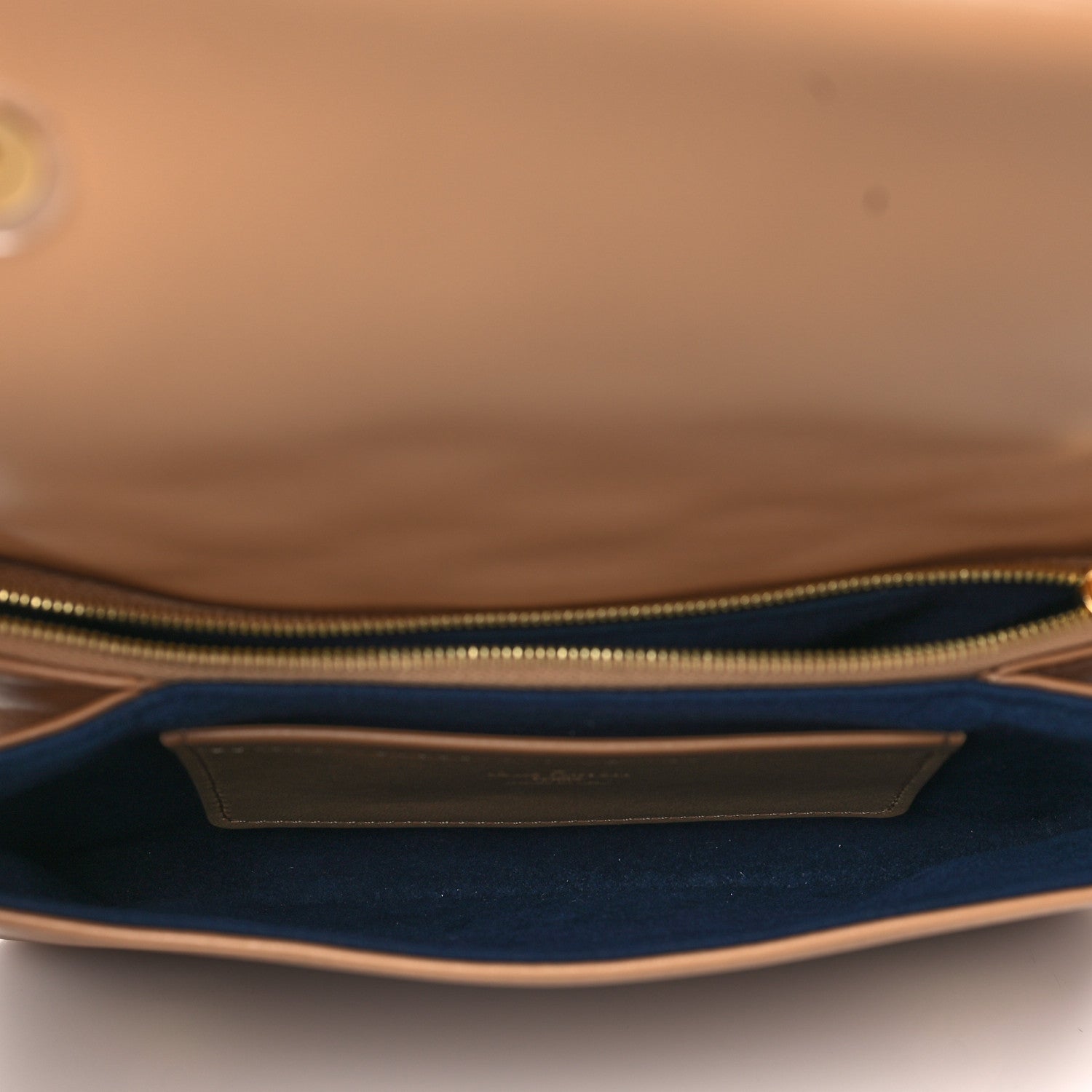 Louis Vuitton Lambskin Embossed Monogram Pochette Coussin Camel 5 of 10