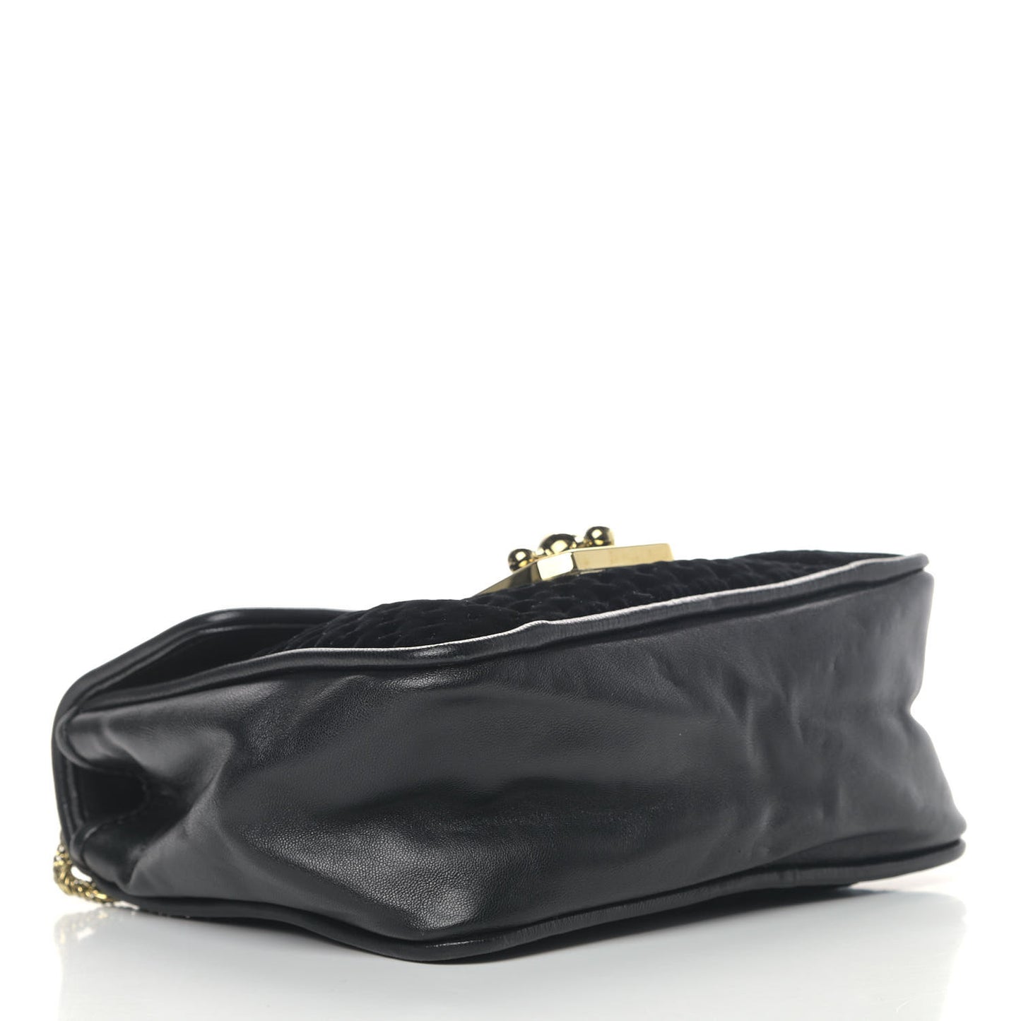 Velvet Small Elsie Shoulder Bag Black