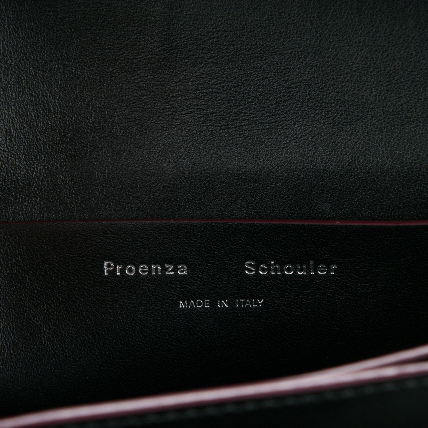 Proenza Schouler Calfskin Hava Shoulder Bag Black 7 of 7
