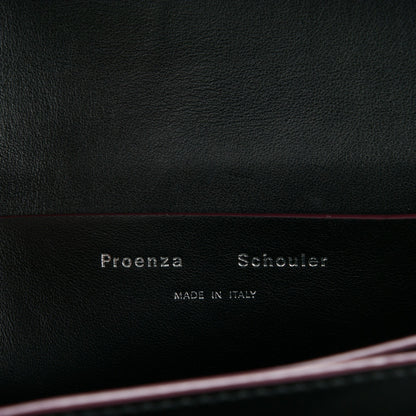 Proenza Schouler Calfskin Hava Shoulder Bag Black 7 of 7