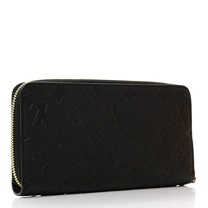 Louis Vuitton Empreinte Zippy Wallet Black 3 of 8