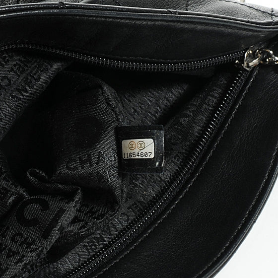 Lambskin Medium Ultimate Soft Tote Black