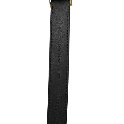 Gucci Calfskin 20mm Torchon Double G Sylvie Belt 95 38 Off White Blue Red 3 of 5