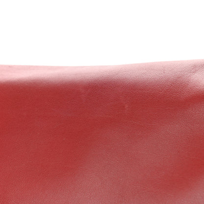 Chanel Iridescent Calfskin Medium In the Mix Flap Red 5 of 5