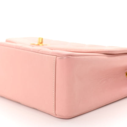 Chanel Lambskin Quilted Medium Single Flap Light Pink 10 of 10