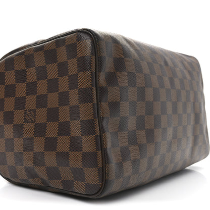 Louis Vuitton Damier Ebene Speedy 30 8 of 9