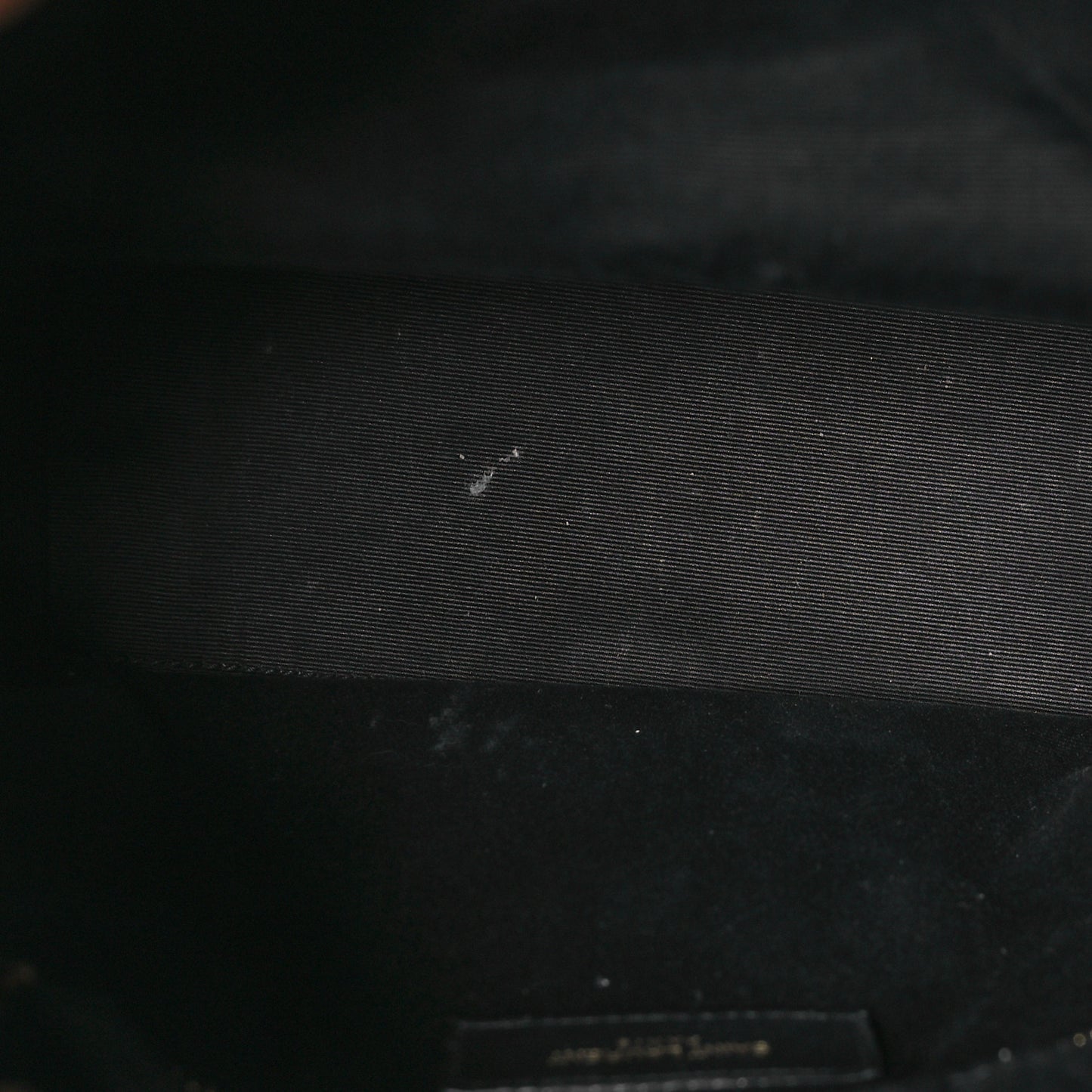 Lambskin Matelasse Monogram Joe Backpack Black
