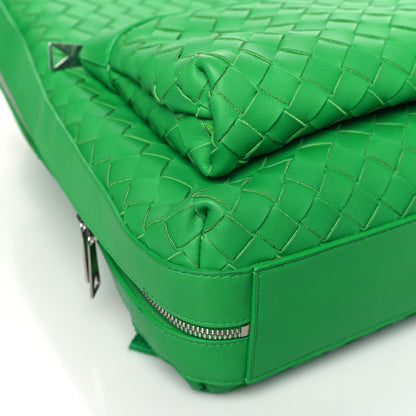 Bottega Veneta Calfskin Intrecciato Small Backpack Parakeet 8 of 9